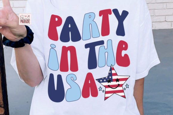 Celebrate with Style: 4th of July Party USA PNG Design