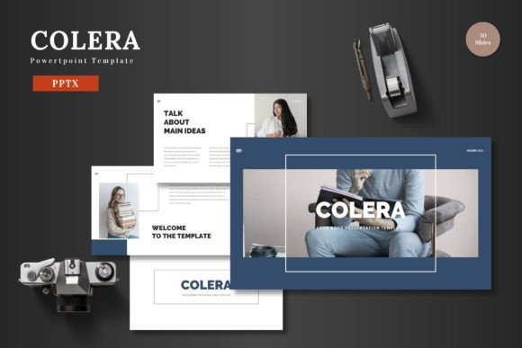 Colera: The Modern PowerPoint Template for Dynamic Presentations