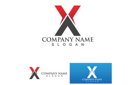 Dynamic X Logos: Vector Templates for Modern Brands