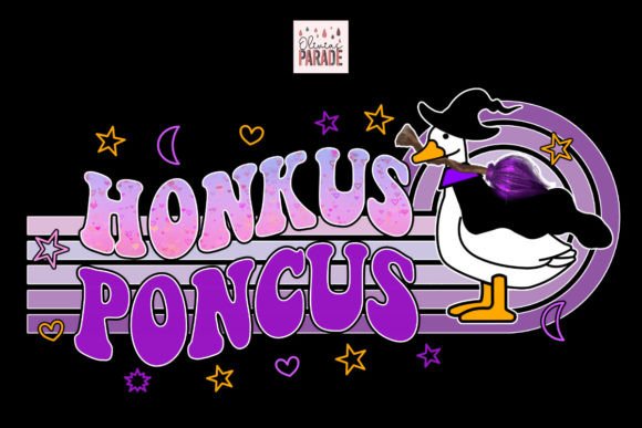 Hocus Pocus Goose Halloween PNG: A Spooky Design Asset