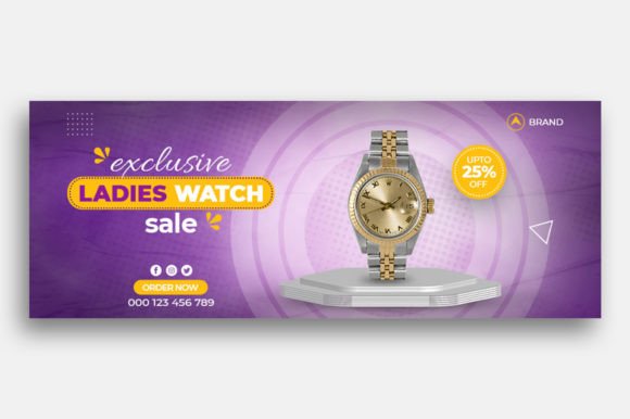 Make Your Sale Stand Out: The Ladies Watch Facebook Cover