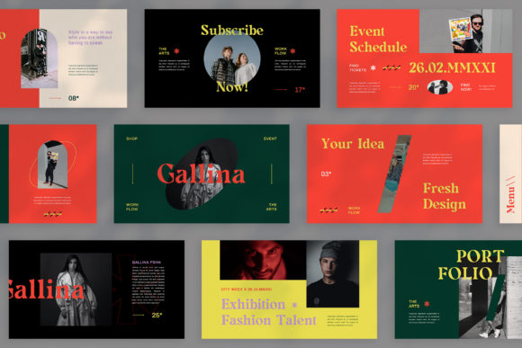 Modern Presentation Design: Gallina & Awakening Templates