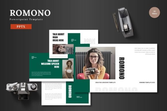 Romono - Powerpoint Template: Crafting Visual Stories That Stick