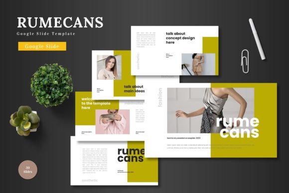 Rumecans: A Modern Google Slides Template for Clean, Scalable Presentations