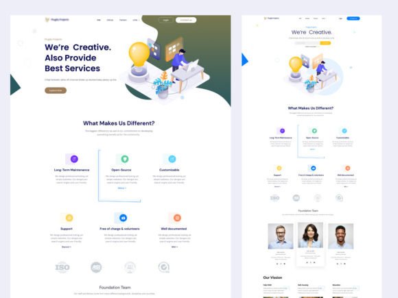 Unpro: The 2023 Figma Template Redefining Creative Agency Websites