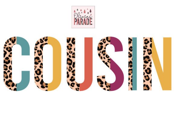 Wild & Vibrant: The Cousin Leopard Print Rainbow Sublimation Design